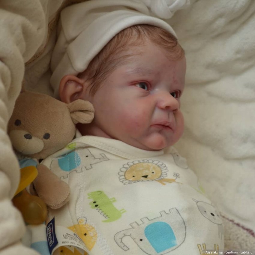 Процесс возрождения Салли скульптора Бонни Браун Кукла -реборн Анны Морозовой