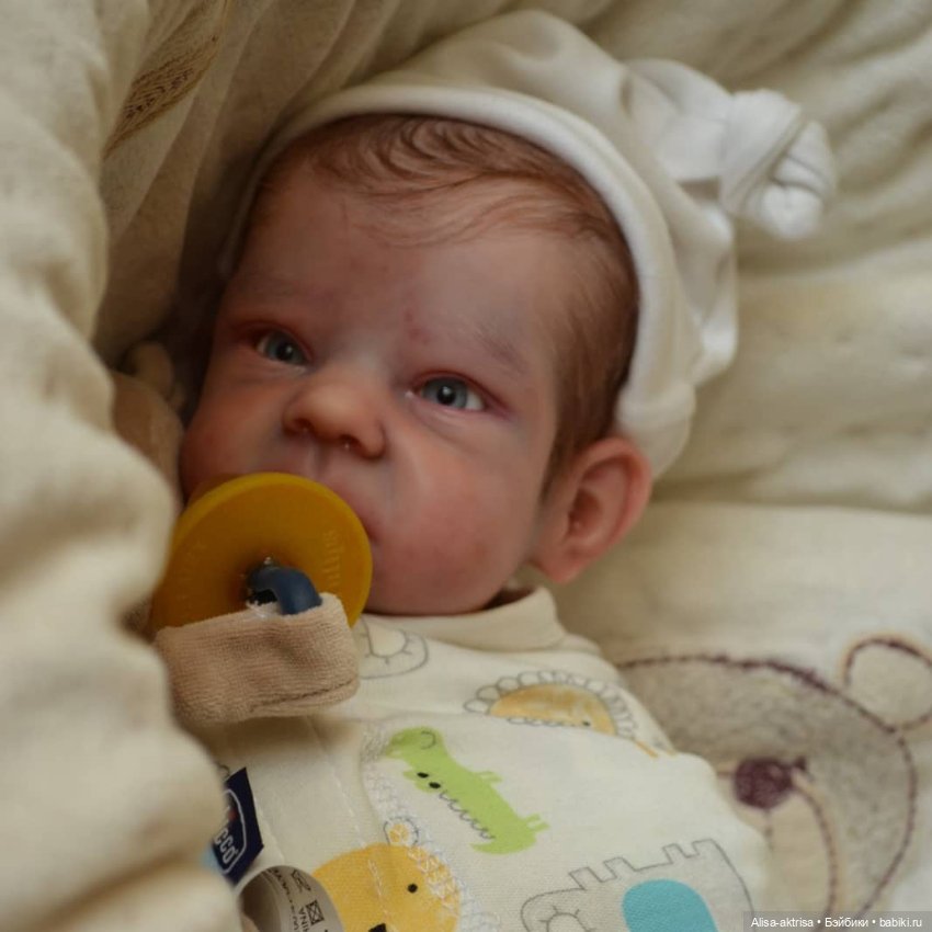 Процесс возрождения Салли скульптора Бонни Браун Кукла -реборн Анны Морозовой