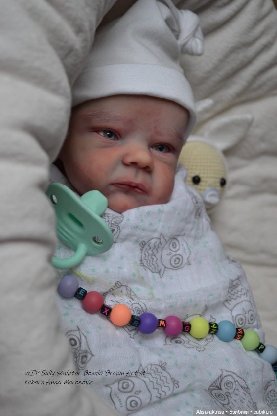 Процесс возрождения Салли скульптора Бонни Браун Кукла -реборн Анны Морозовой (фото 2)