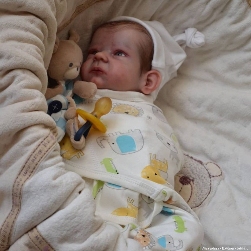 Процесс возрождения Салли скульптора Бонни Браун Кукла -реборн Анны Морозовой