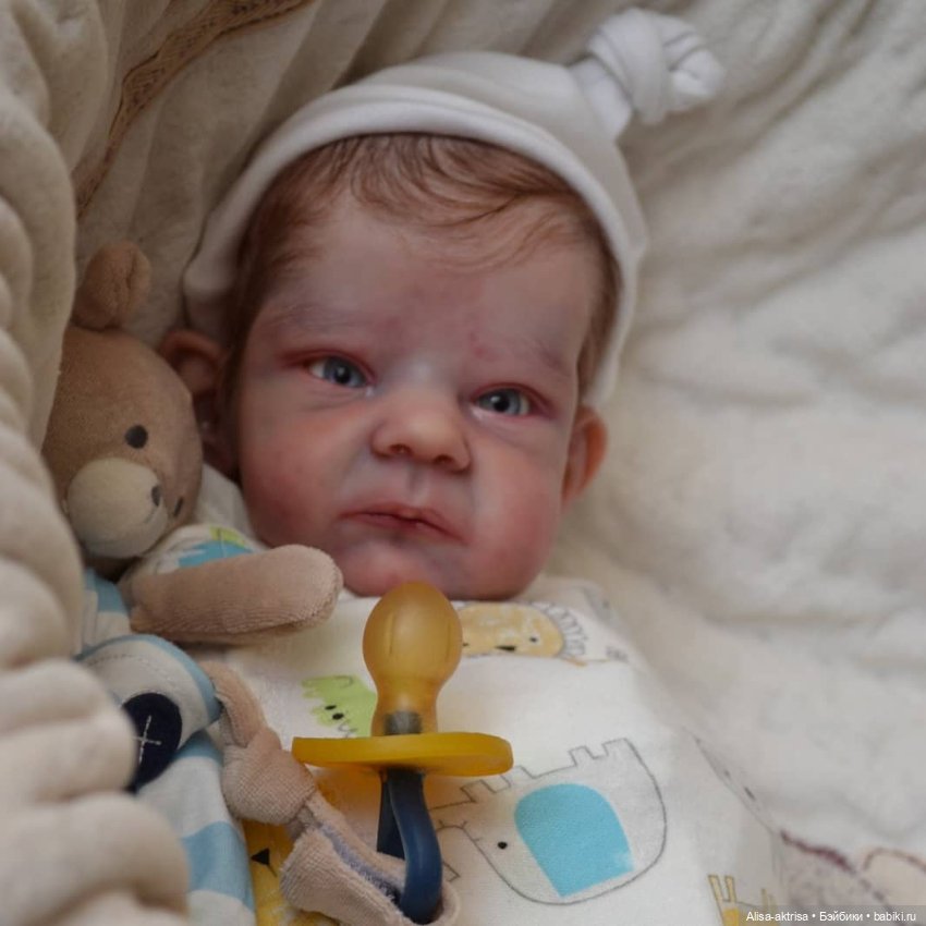 Процесс возрождения Салли скульптора Бонни Браун Кукла -реборн Анны Морозовой