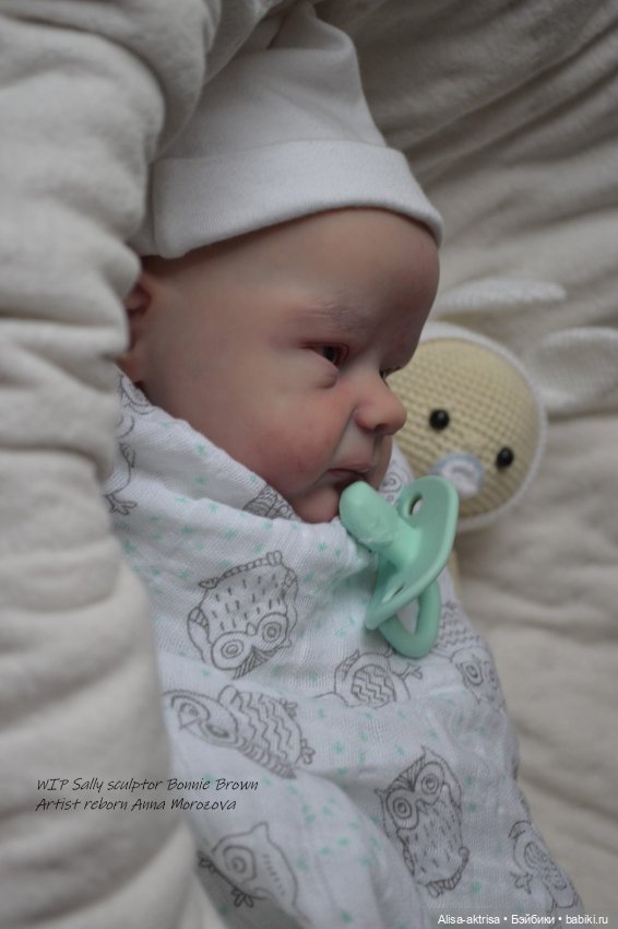 Процесс возрождения Салли скульптора Бонни Браун Кукла -реборн Анны Морозовой (фото 7)