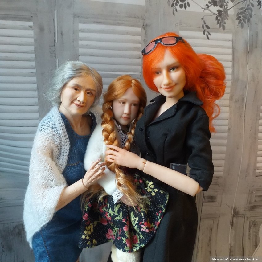 Семья, 3 поколения формате 1/6 (фото 7)