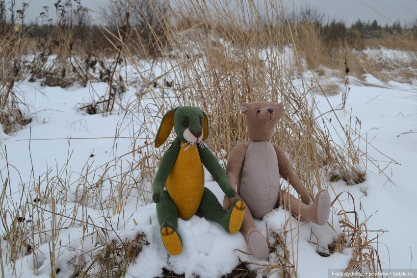 Мастер-класс мягкая игрушка заяц Zlata's fantasy dolls Часть 6,7