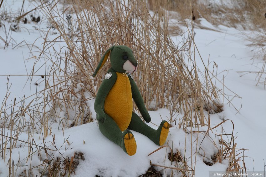 Мастер-класс мягкая игрушка заяц Zlata's fantasy dolls Часть 6,7 (фото 5)