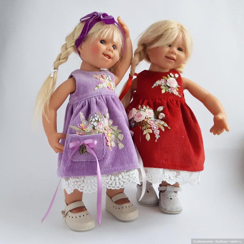 Платьюшки с вышивкой. Уход (фото 6)