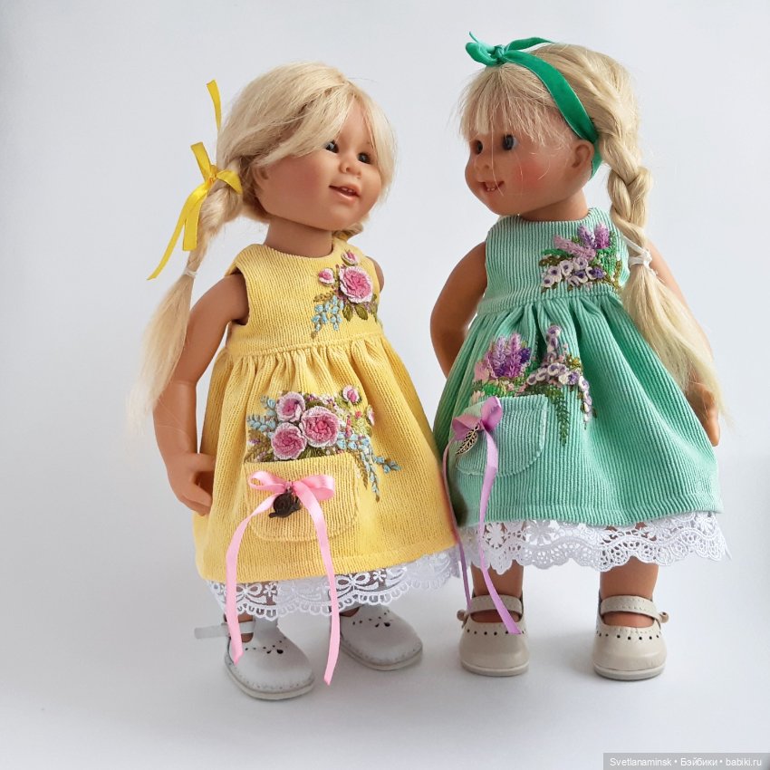 Платьюшки с вышивкой. Уход (фото 5)