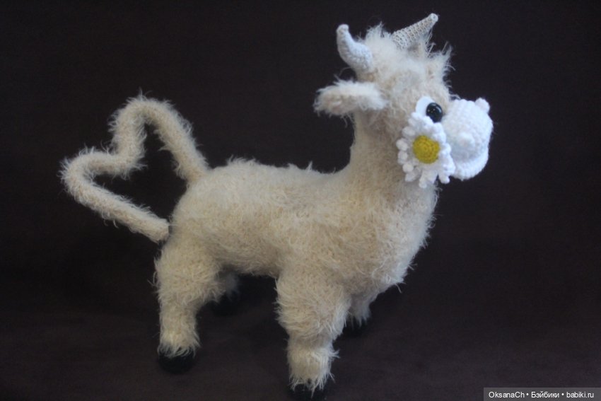 Бычок пушистый бочок — Вязаные игрушки и амигуруми: крючком (фото 2)