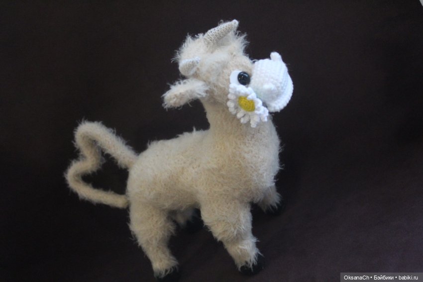 Бычок пушистый бочок — Вязаные игрушки и амигуруми: крючком (фото 3)
