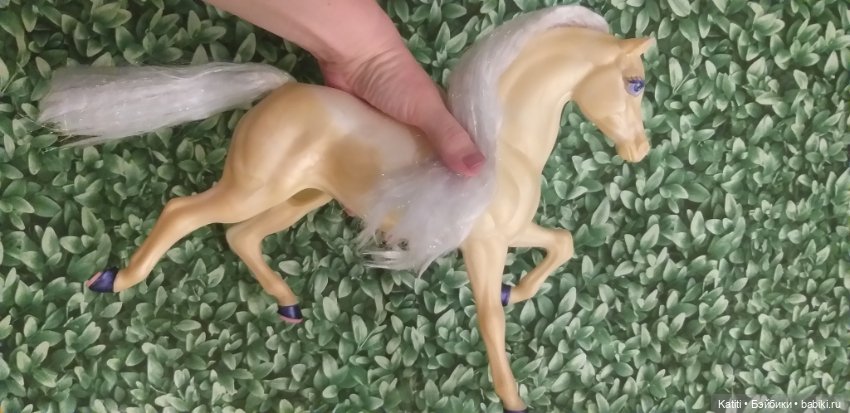 Получится вернуть цвет лошади Barbie Allegria