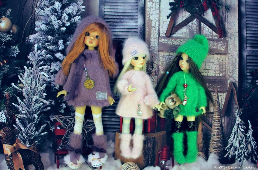 Домашний Новый Год — Куклы Kaye Wiggs (Кайе Виггс): авторские BJD (БЖД)
