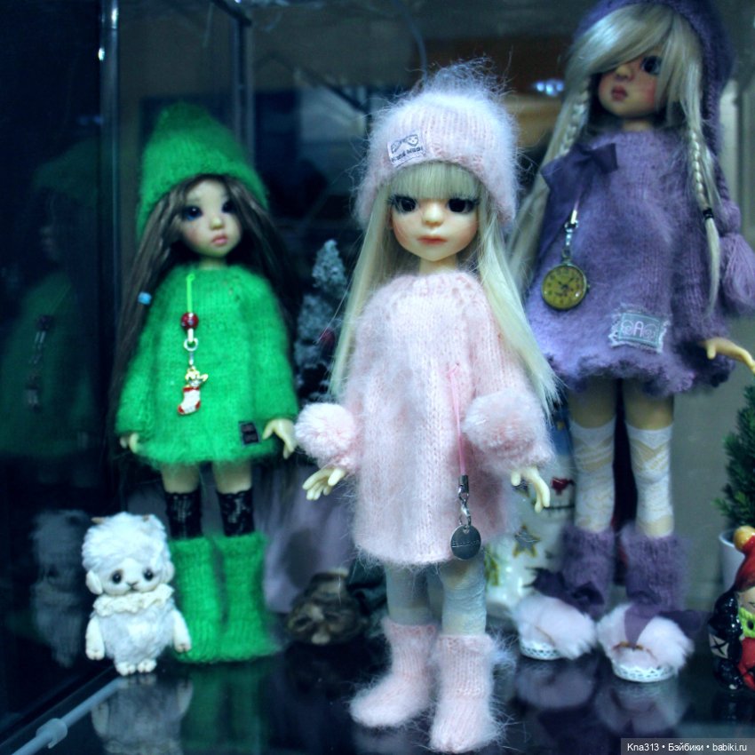 Домашний Новый Год — Куклы Kaye Wiggs (Кайе Виггс): авторские BJD (БЖД) (фото 8)