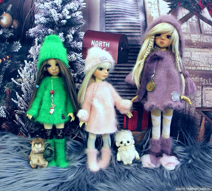 Домашний Новый Год — Куклы Kaye Wiggs (Кайе Виггс): авторские BJD (БЖД)