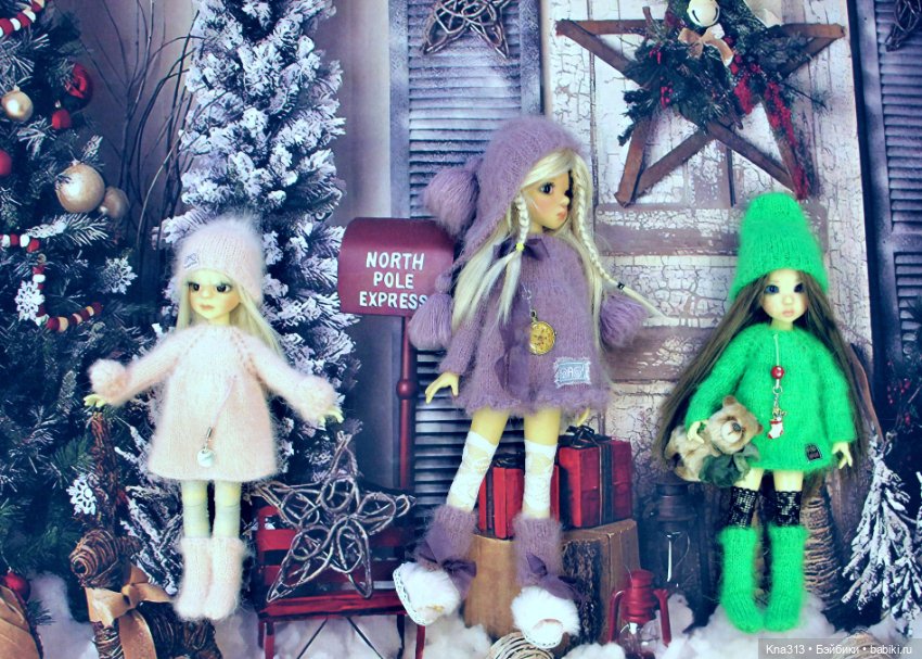 Домашний Новый Год — Куклы Kaye Wiggs (Кайе Виггс): авторские BJD (БЖД)