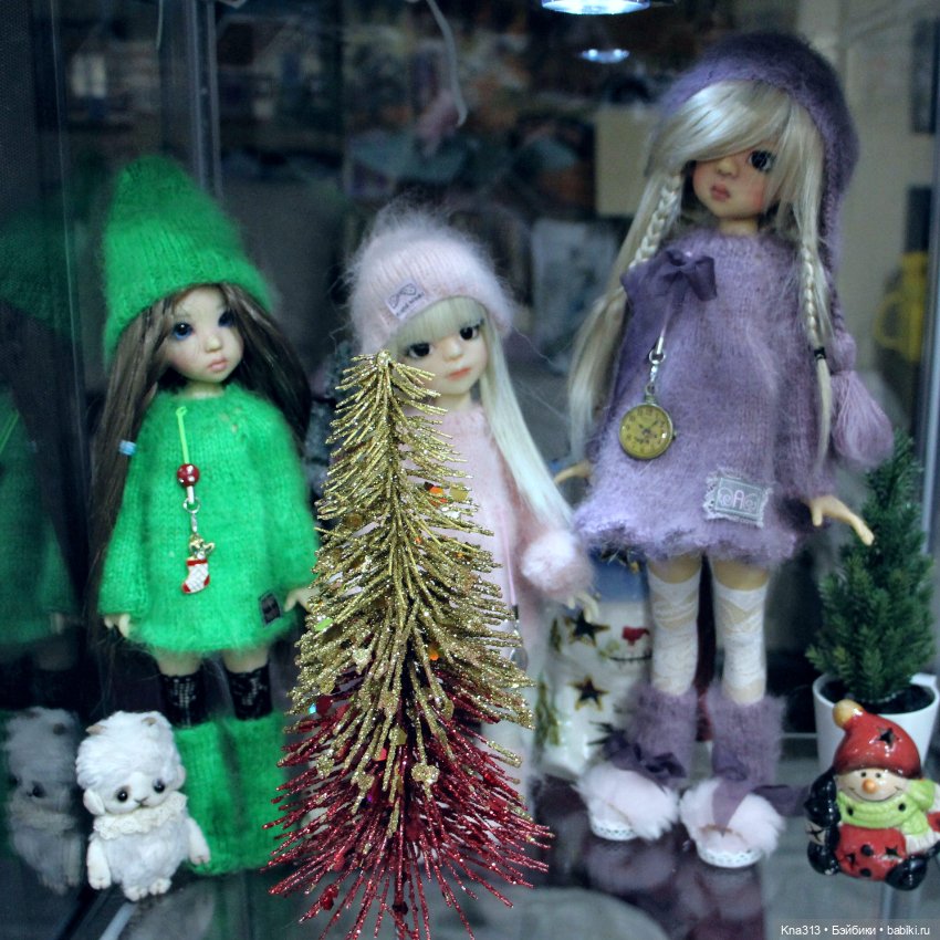 Домашний Новый Год — Куклы Kaye Wiggs (Кайе Виггс): авторские BJD (БЖД) (фото 7)