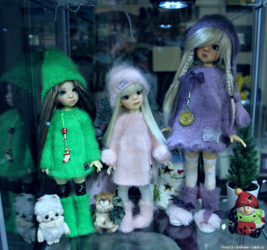 Домашний Новый Год — Куклы Kaye Wiggs (Кайе Виггс): авторские BJD (БЖД) (фото 4)