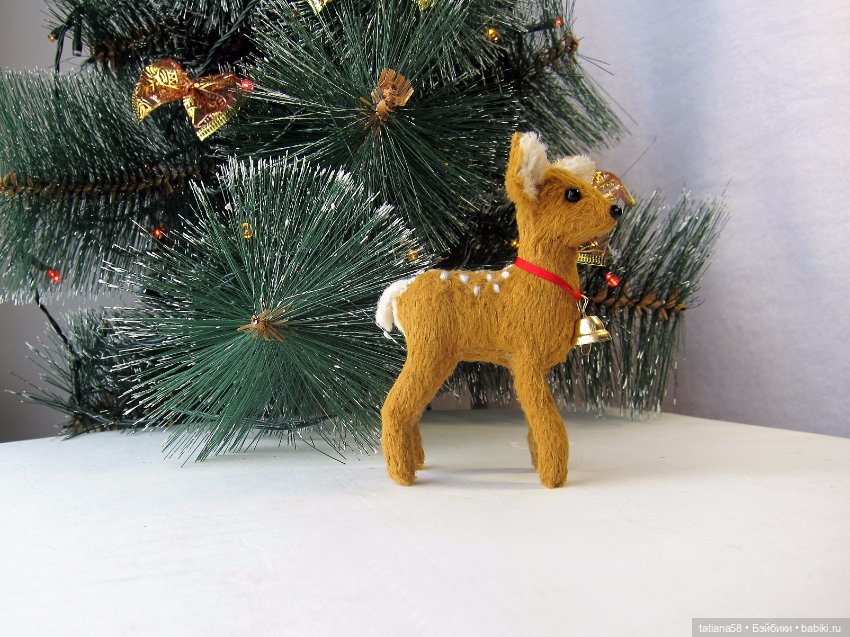 Маленький оленёнок Ошин как символ Нового года (фото 8)
