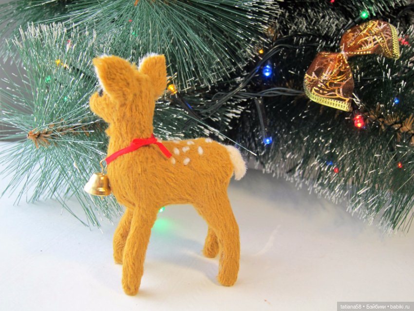 Маленький оленёнок Ошин как символ Нового года (фото 3)