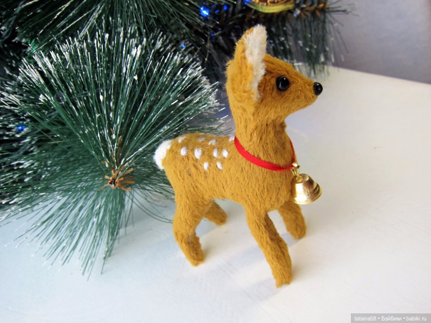 Маленький оленёнок Ошин как символ Нового года (фото 6)