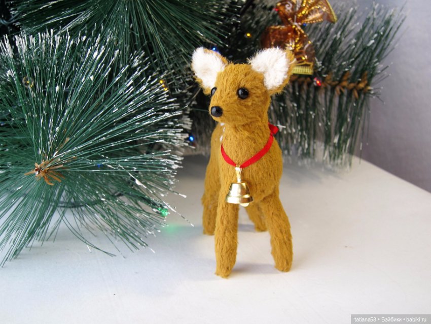Маленький оленёнок Ошин как символ Нового года (фото 4)