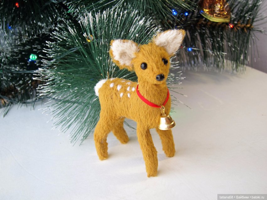 Маленький оленёнок Ошин как символ Нового года (фото 5)