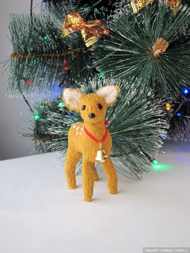 Маленький оленёнок Ошин как символ Нового года (фото 10)