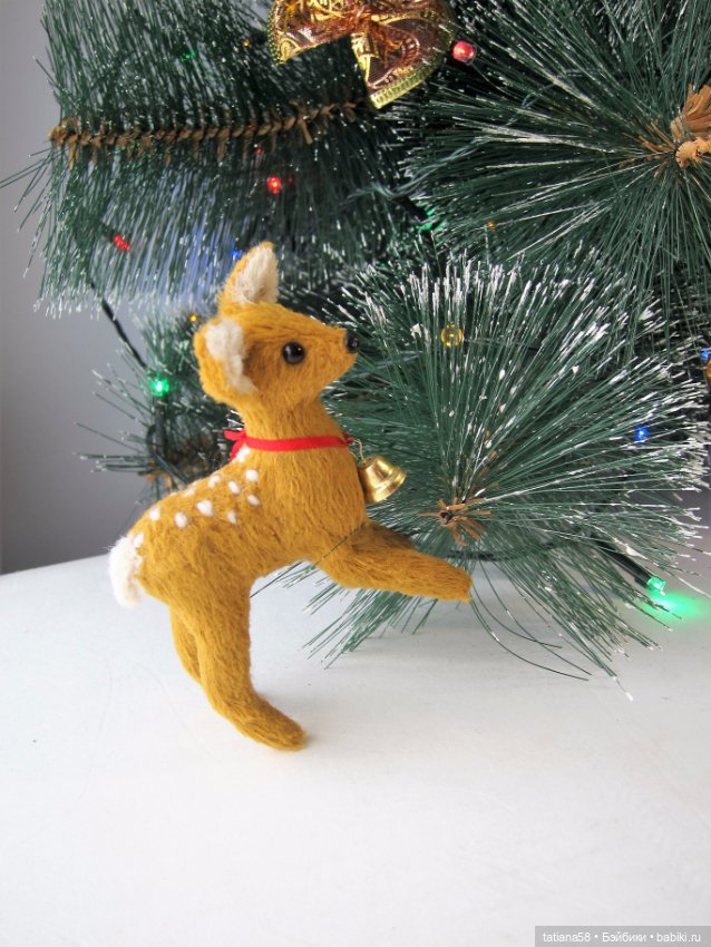 Маленький оленёнок Ошин как символ Нового года (фото 9)