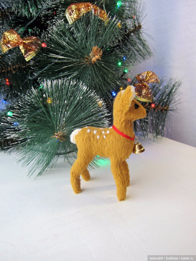 Маленький оленёнок Ошин как символ Нового года (фото 7)