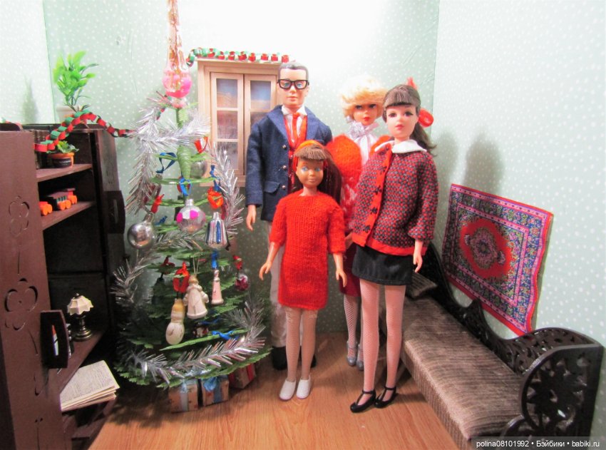 Новогодний румбокс в ретро стиле (фото 2)