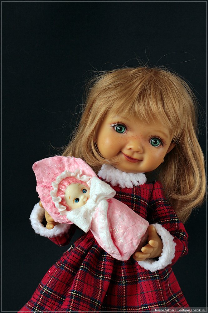 Мои первые ватнички — Ватные игрушки на елку: ретро (фото 4)