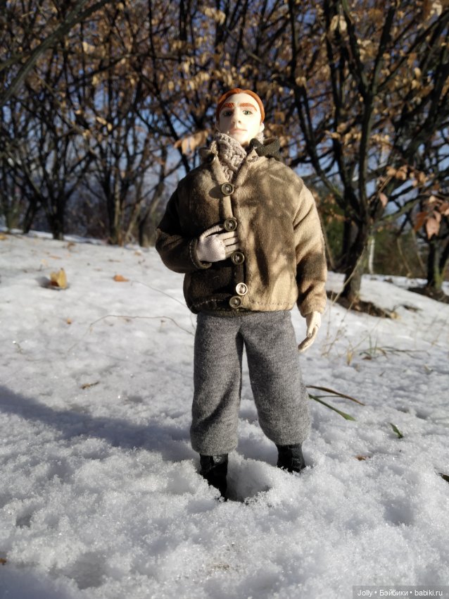Новые ребята и зима — Лепка авторских кукол: полимерная глина (фото 6)