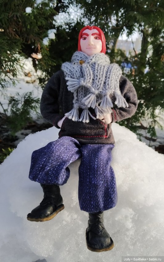 Новые ребята и зима — Лепка авторских кукол: полимерная глина (фото 2)