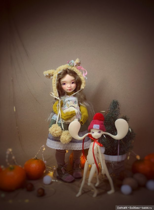 Бонни в мандаринках — Куклы Lillycat (Лиликет) (фото 6)