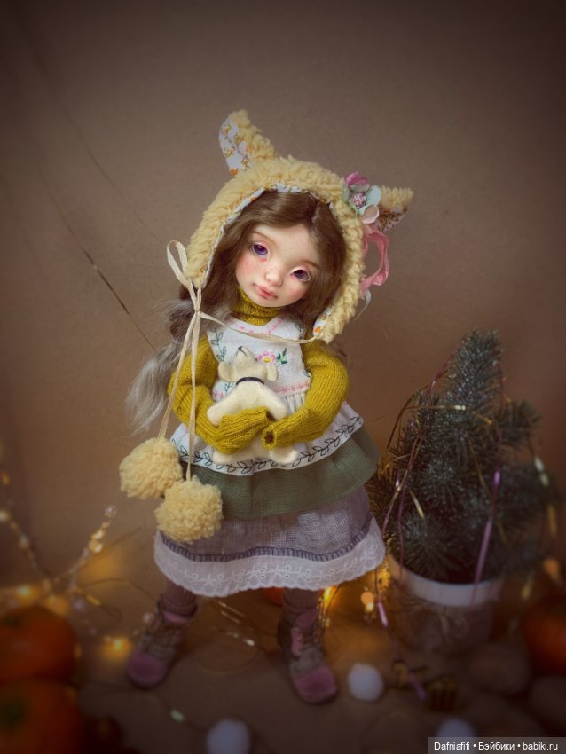 Бонни в мандаринках — Куклы Lillycat (Лиликет) (фото 4)