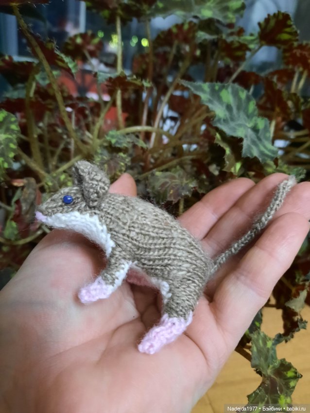 Связала символ уходящего года