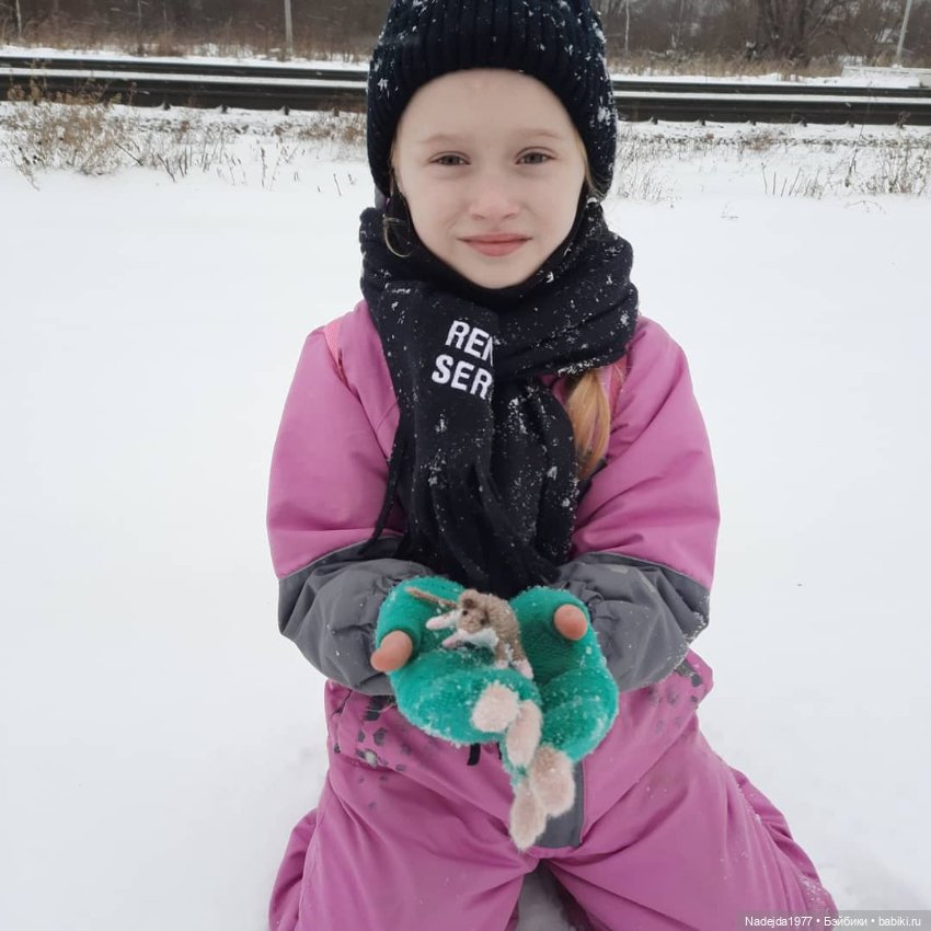 Связала символ уходящего года (фото 4)