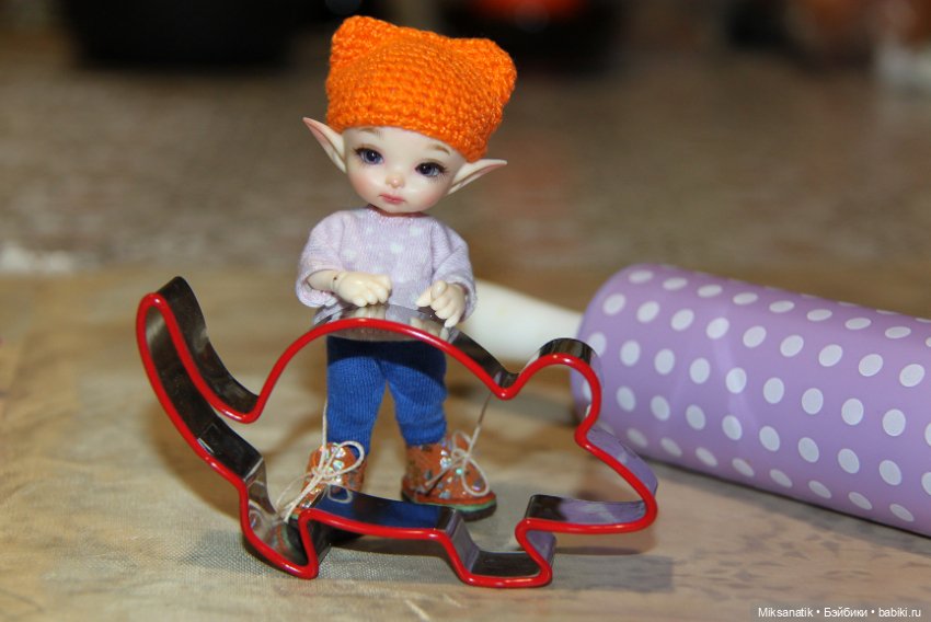 Как мы печенье пекли — Куклы Nikki Britt (Никки Бритт): авторские BJD (БЖД) (фото 4)