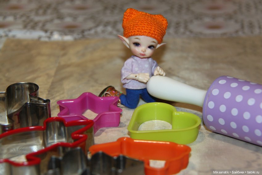 Как мы печенье пекли — Куклы Nikki Britt (Никки Бритт): авторские BJD (БЖД) (фото 2)