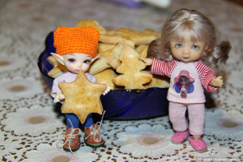Как мы печенье пекли — Куклы Nikki Britt (Никки Бритт): авторские BJD (БЖД)