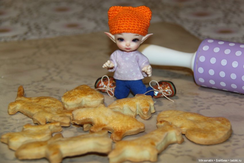 Как мы печенье пекли — Куклы Nikki Britt (Никки Бритт): авторские BJD (БЖД) (фото 7)