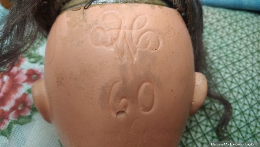 Помогите опознать клеймо — Редкие антикварные куклы и реплики: воск