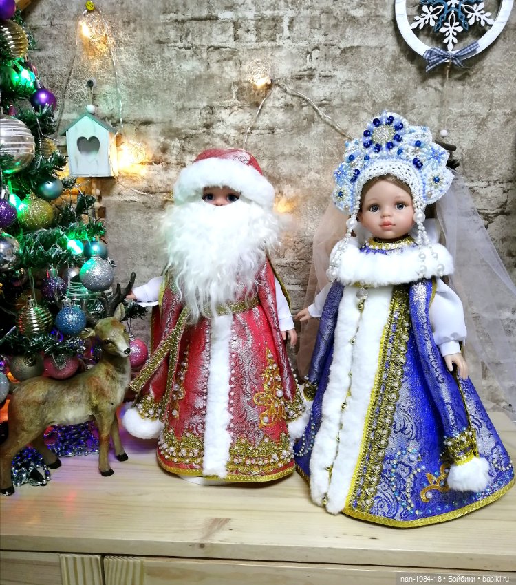 Дедушка с внучкой — Одежда и обувь для кукол своими руками: фото (фото 2)