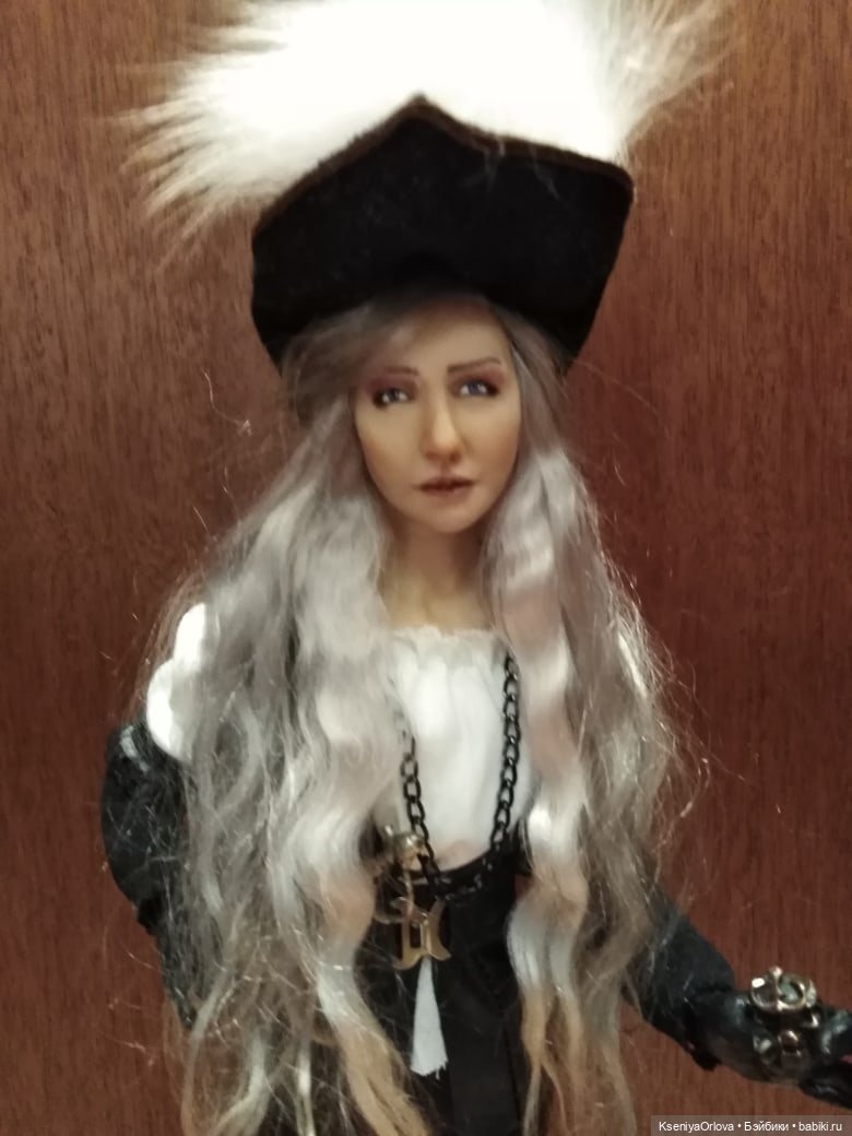 Пиратка — Лепка авторских кукол: полимерная глина (фото 3)