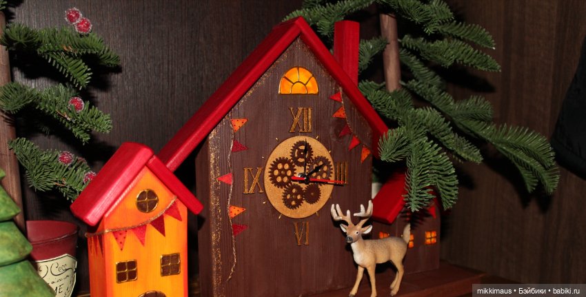 Часы из дерева Глазуновой Анны (фото 10)