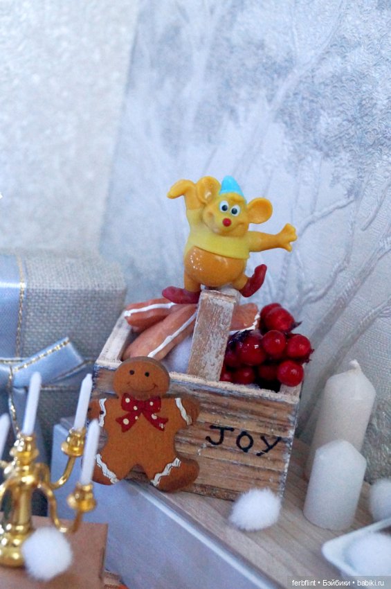 Новый год для Золушки — Румбоксы и кукольные интерьеры: фото (фото 8)