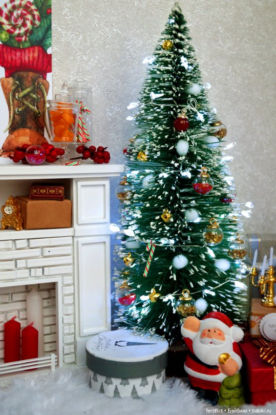 Новый год для Золушки — Румбоксы и кукольные интерьеры: фото