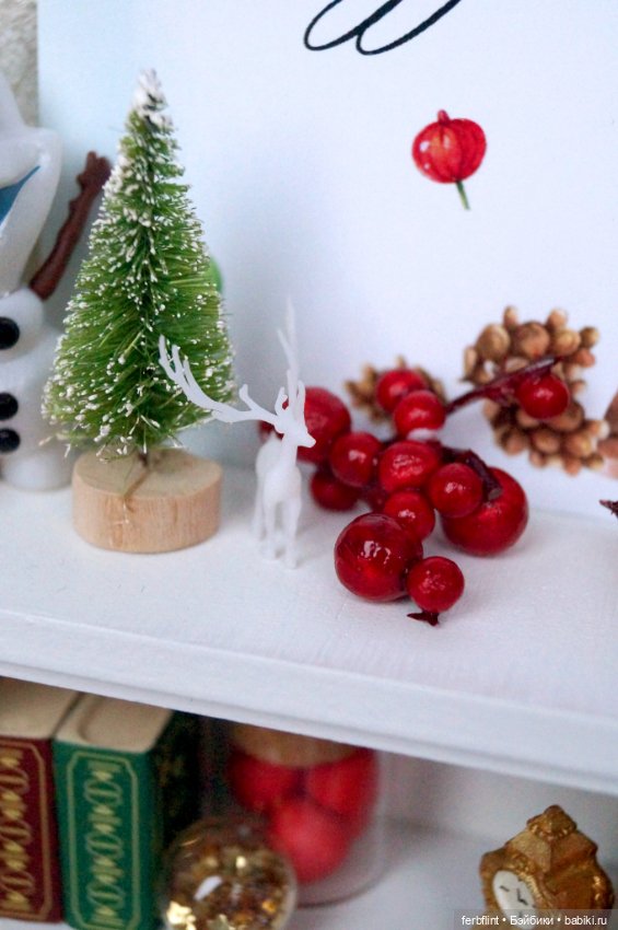 Новый год для Золушки — Румбоксы и кукольные интерьеры: фото (фото 6)