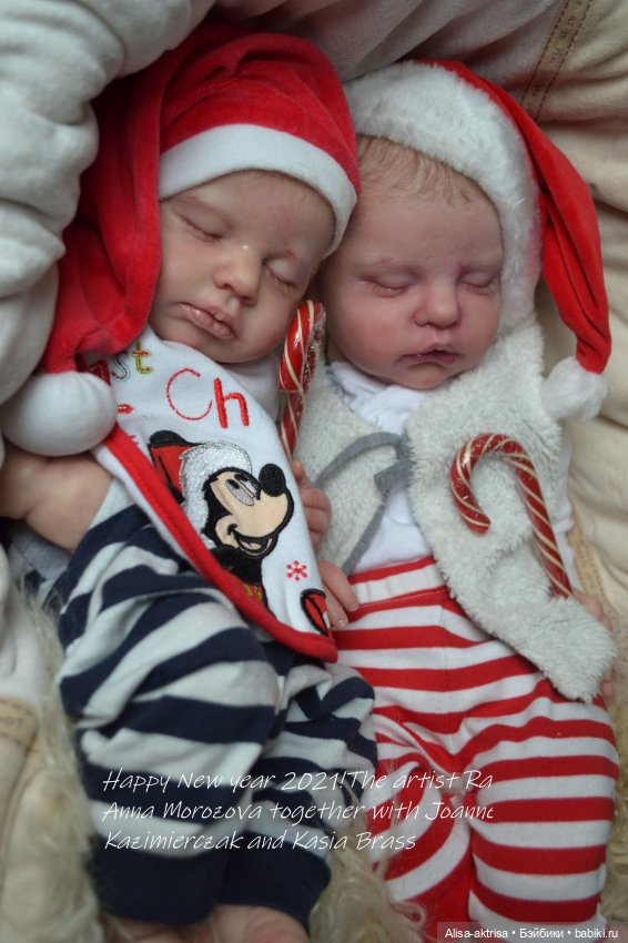 Поздравление С Новым 2021 годом! Куклы Анны Морозовой (фото 7)
