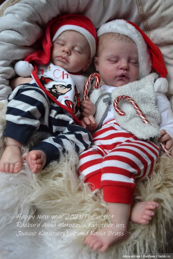 Поздравление С Новым 2021 годом! Куклы Анны Морозовой (фото 5)