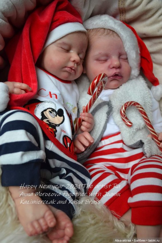 Поздравление С Новым 2021 годом! Куклы Анны Морозовой (фото 2)